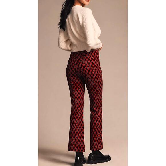 Maeve Red and Black Wide Leg Pants - Picture 3 of 12